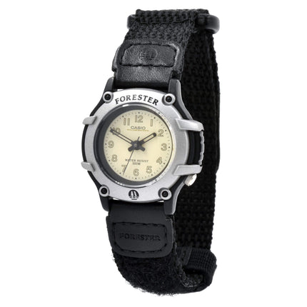 Casio Silver Resin Case Black Band Watch | FTL-500V-1BVLCF ,