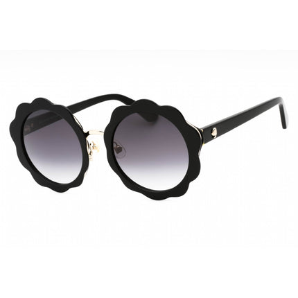 Kate Spade Women's Sunglasses - Black Plastic Round Full Rim Frame | KARRIE/S 0807 9O ,