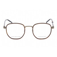 Tommy Hilfiger Men's Eyeglasses - Matte Ruthenium Oval Full Rim | TH 1686 0R81 00 ,