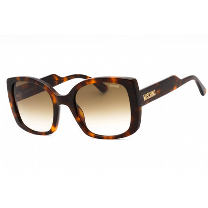 Moschino Women's Sunglasses - Havana 2 Butterfly Full Rim Frame | MOS124/S 005L HA ,