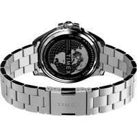 Timex Men's Watch - Harborside Coast Green Dial Silver Steel Bracelet | TW2V65300VQ ,