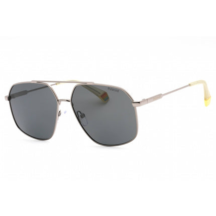 Polaroid Core Unisex Sunglasses - Ruthenium Metal Frame | PLD 6173/S 06LB M9 ,