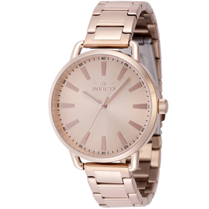 Invicta Women's Watch - Wildflower Quartz Rose Gold Tone Dial Steel Bracelet | 48330 ,