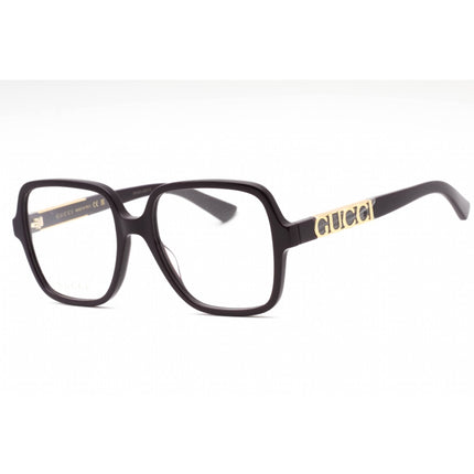 Gucci Women's Eyeglasses - Violet Plastic Square Shape Full Rim Frame | GG1193O 003 ,