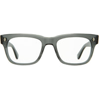 Garrett Leight Unisex Eyeglasses - Sea Grey Acetate Square Frame | TROUBADOUR SGY ,