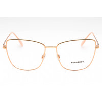 Burberry Women's Eyeglasses - Rose Gold Metal Full Rim Butterfly Frame | 0BE1367 1337 ,