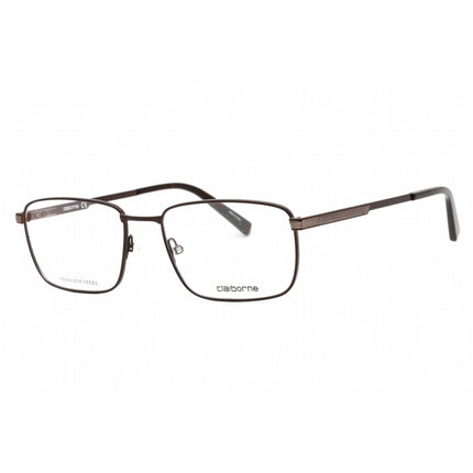 Liz Claiborne Men's Eyeglasses - Dark Brown Full Rim Rectangular Frame | CB 249 R0Z ,