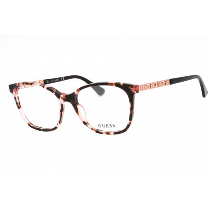Guess Women's Eyeglasses - Rosa Plastic Cat Eye Frame Clear Demo Lens | GU2743 074 ,
