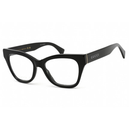 Gucci Women's Eyeglasses - Black Plastic Cat Eye Shape Full Rim Frame | GG1133O 001 ,