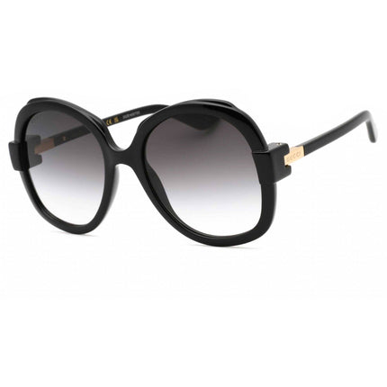 Gucci Women's Sunglasses - Black Oversized Full Rim Plastic Frame | GG1432S 001 ,