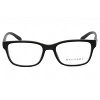 Bvlgari Men's Eyeglasses - Matte Black Plastic Full Rim Rectangular | 0BV3051 5313 ,