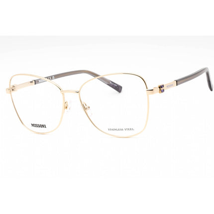 Missoni Women's Eyeglasses - Gold Metal Butterfly Full Rim Frame | MIS 0144 0J5G 00 ,
