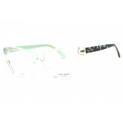 Kate Spade Women's Eyeglasses - Green Plastic Cat Eye Full Rim | CELESTINE 01ED 00 ,