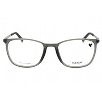 Flexon Men's Eyeglasses - Shiny Grey Acetate Rectangular Frame | FLEXON EP8013 023 ,