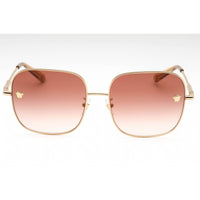 Versace Women's Sunglasses - Gold Square Frame Pink Gradient Lens | 0VE2246D 100213 ,