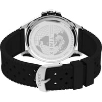 Timex Men's Watch - Harborside Coast Black Dial Rubber Strap Quartz | TW2V27300VQ ,