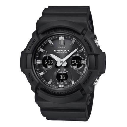 Casio Men's Analog-Digital Watch - G-Shock Tough Solar Black Dial | GAS100B-1A ,