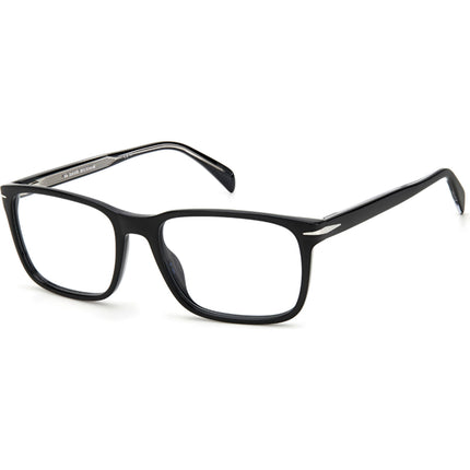 David Beckham Men's Eyeglasses - Black Acetate Full Rim Rectangular | DB-1063 0807 ,