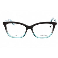 Calvin Klein Women's Eyeglasses - Brown/Grey/Avio Cat Eye Full Rim Frame | CK23545 217 ,