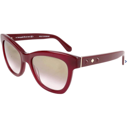 Kate Spade Women's Sunglasses - Burgundy Plastic Frame | KATE SPADE KRISSY/S S1K/QH ,