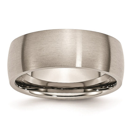 Titanium 8mm Brushed Band | TB26 ,