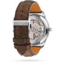 Longines Men's Watch - Master Automatic Black Dial Brown Leather Strap | L28934592 ,