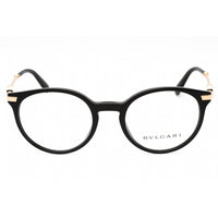 Bvlgari Women's Eyeglasses - Black Plastic Full Rim Round Shape Frame | 0BV4202 501 ,