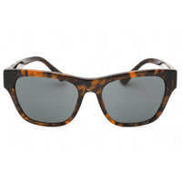 Versace Men's Sunglasses - Havana Cat Eye Shape Frame Dark Grey Lens | 0VE4457 542987 ,