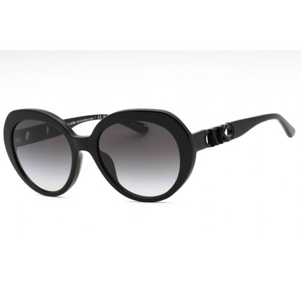 Michael Kors Women's Sunglasses - Black Plastic Oval Full Rim Frame | 0MK2214U 30058G ,