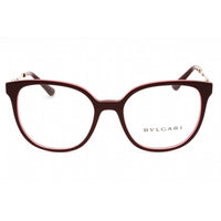Bvlgari Women's Eyeglasses - Bordeaux Plastic Full Rim Cat Eye Frame | 0BV4212 5469 ,