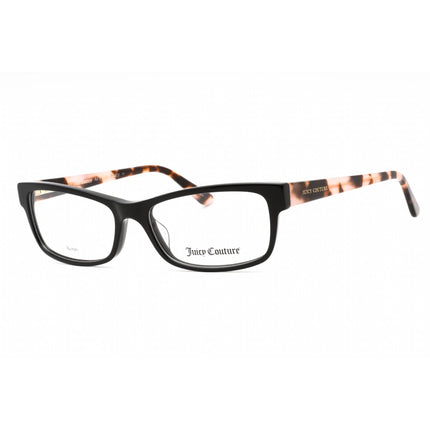 Juicy Couture Women's Eyeglasses - Black Plastic Rectangular Frame | JU 236 0807 00 ,