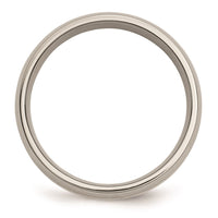 Titanium 14k Yellow Inlay 6mm Polished Band | TB18 ,