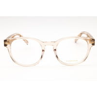 Chopard Women's Eyeglasses - Transparent Beige Acetate Oval Full Rim | VCH342 07T1 ,