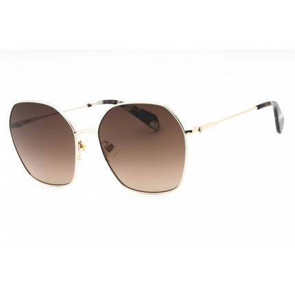 Kate Spade Women's Sunglasses - Gold Blue Metal Butterfly Frame | KENNA/G/S 0LKS HA ,