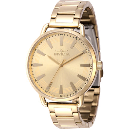 Invicta Women's Watch - Wildflower Quartz Gold Dial Stainless Steel Bracelet | 46332 ,