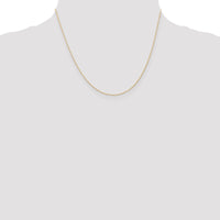 14k .5 mm Cable Rope Chain (CARDED) | 5RY ,