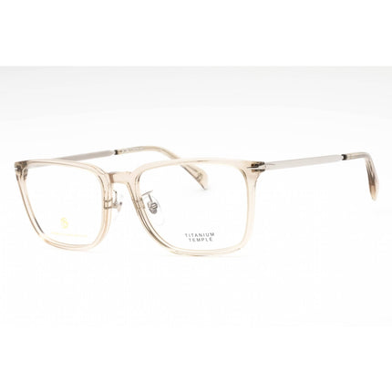David Beckham Men's Eyeglasses - Mud Rectangular Full Rim Frame | DB 1110/G 079U 00 ,