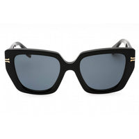 Marc Jacobs Women's Sunglasses - Black Cat Eye Frame Grey Lens | MJ 1051/S 0807 IR ,