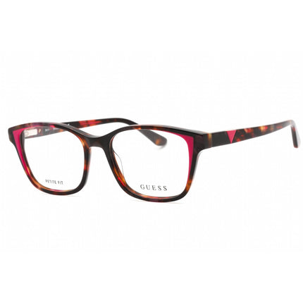 Guess Women's Eyeglasses - Pink/Other Plastic Cat Eye Full Rim Frame | GU2810 074 ,