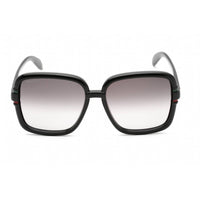 Gucci Women's Sunglasses - Black Plastic Square Full Rim Frame Grey Lens | GG1066S 001 ,