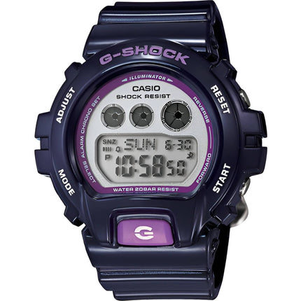 Casio Women's Watch - G-Shock Shock Resistant Blue Resin Strap Digital | GMDS6900CC-2 ,