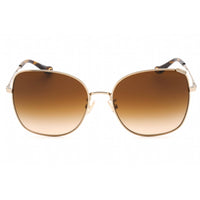Coach Women's Sunglasses - Gold Metal Butterfly Shape Full Rim Frame | 0HC7133 900574 ,