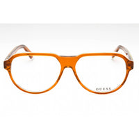 Guess Men's Eyeglasses - Orange/Other Plastic Full Rim Frame | GU50090 044 ,