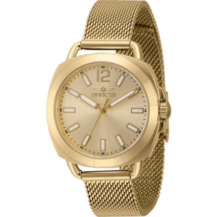 Invicta Women's Watch - Wildflower Quartz Yellow Gold Stainless Steel Bracelet | 46338 ,