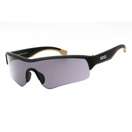 Hugo Boss Men's Sunglasses - Black Shield Plastic Full Rim Frame | BOSS 1607/S 0807 Z8 ,