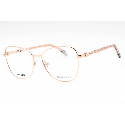 Missoni Women's Eyeglasses - Gold Copper Metal Butterfly Frame | MIS 0144 0DDB 00 ,