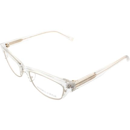 Kendall + Kylie Women's Eyeglasses - Crystal Cat Eye Shape Frame | KKO170 ROWIE 971 ,