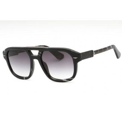 Police Men's Sunglasses - Black Marble Plastic Pilot Full Rim Frame | SPLL19 0869 ,
