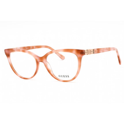 Guess Women's Eyeglasses - Beige/Other Plastic Cat Eye Full Rim Frame | GU2942 059 ,