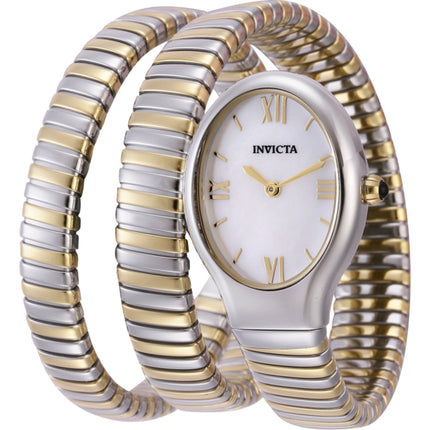 Invicta Women's Watch - Mayamar Mother of Pearl Dial Silver Expansion Band | 44502 ,